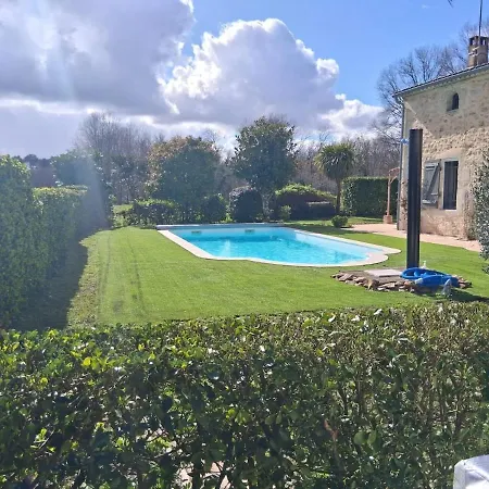 Maison De Charme 8 Pers - Piscine Chauffee - Prestations Premium Incluses Et Sejour Cle En Main Dom wakacyjny